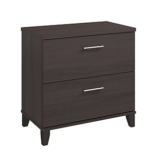 Bush Home Somerset 2 Drawer Lateral File Cabinet, Hansen Cherry