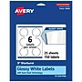 Avery Laser/Inkjet Multipurpose StarburstLabels, 3" Dia, Glossy White, 150/Pack (94609)~#|#~6146811E-B52A-4FBC-BD7D07000340AC46_sc7
