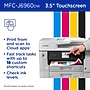 Brother INKvestment MFCJ6960DW Wireless Color Inkjet All-in-One Printer, Best for Home Office~#|#~614D41AE-275A-4015-81853499DD742602_sc7
