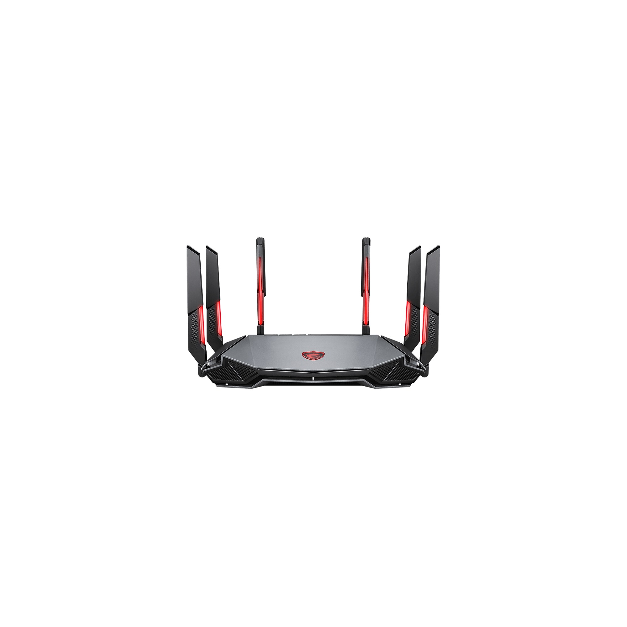 MSI RadiX AXE6600 AX6600 Tri Band MU-MIMO WiFi 6E Gaming Router, Black/Red (RADIXAXE6600) Simolary simolary.com
