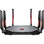 MSI RadiX AXE6600 AX6600 Tri Band MU-MIMO WiFi 6E Gaming Router, Black/Red (RADIXAXE6600)~#|#~6150F5FF-F7B1-439A-8AED305A557DFC97_sc7