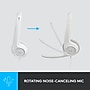 Logitech H390 Noise Canceling Stereo Headset, White (981-001285)~#|#~6152714B-0C03-44C7-A804A1EBF325BEB5_sc7