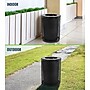 Alpine Industries 4460 Steel Mesh Trash Can with Flat Lid, 36 Gallon, Black (ALP4460-01-A)~#|#~6152E772-AA72-41AE-9C3B78AFDE65878F_sc7