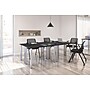 Bestar Universel 48"W Laminated Wood Workstation Desk, Black/White (65900-000018)~#|#~6153A6EF-05EA-4505-8C644FB7A11CBC6A_sc7