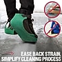 BISON LIFE Washable Shoe Scrubber, Adult, Green, 60/Pair (BPSH-ES-WSG-1G-60)~#|#~61542398-4C6B-40DE-9A13B50DD2692487_sc7