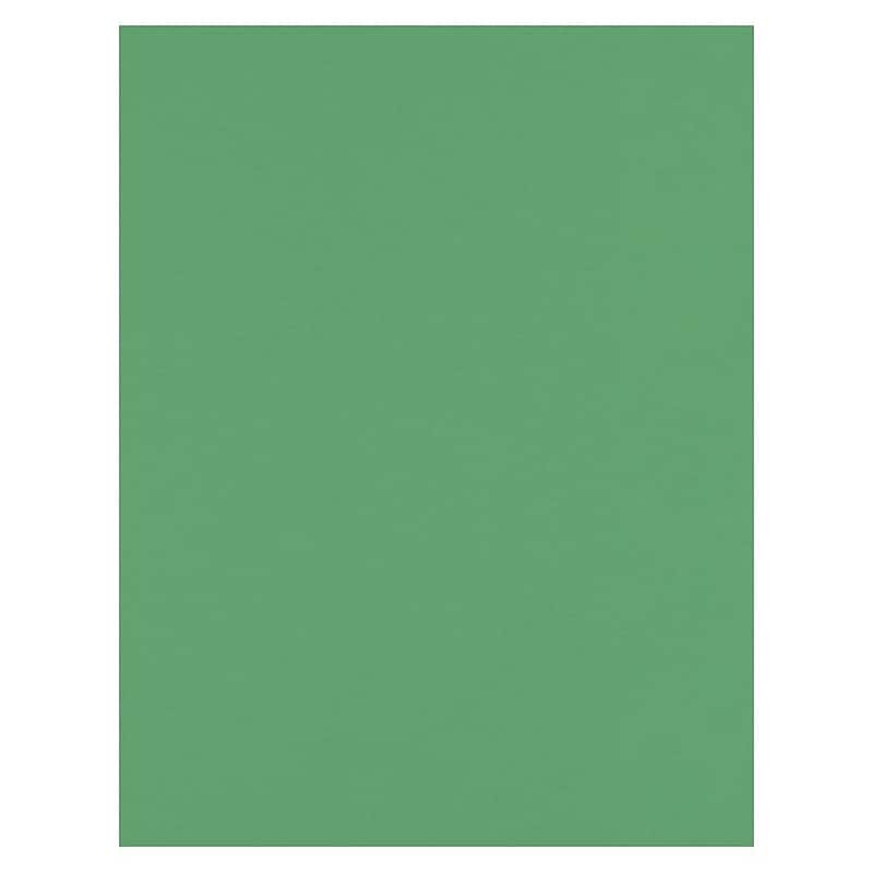 LUX 8.5" x 11" Color Copy Paper, 32lb, Holiday Green, 500 Sheets/Ream (81211-P-L17-500) image 1