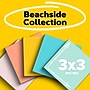 Post-it Notes, 3" x 3", Beachside Café Collection, 100 Sheet/Pad, 12 Pads/Pack (654AST)~#|#~616E6CC1-29E8-4593-8A9F5D25B1D77E30_sc7