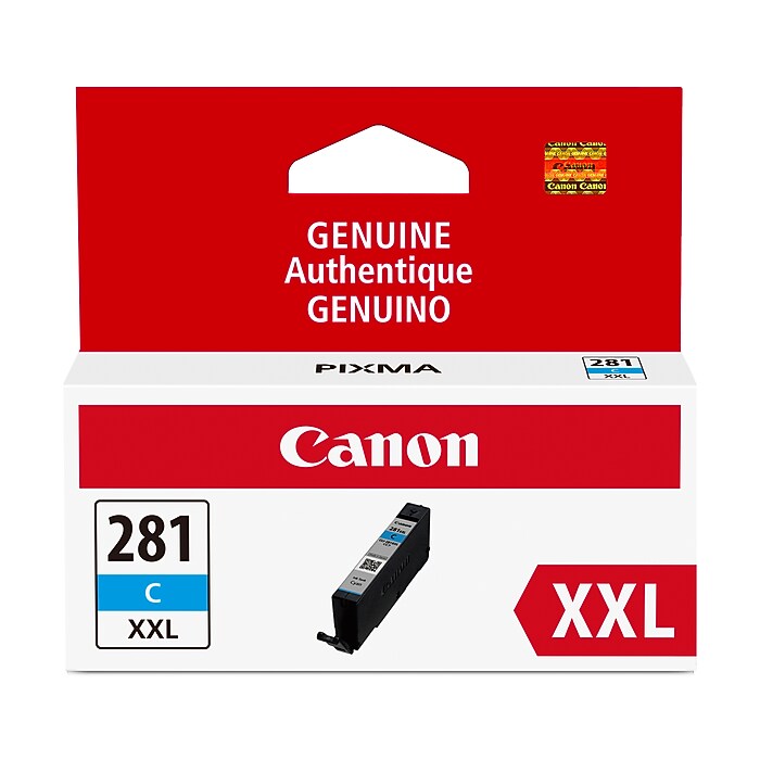 Canon CLI-281 XXL Cyan Extra High Yield Ink Cartridge (1980C001