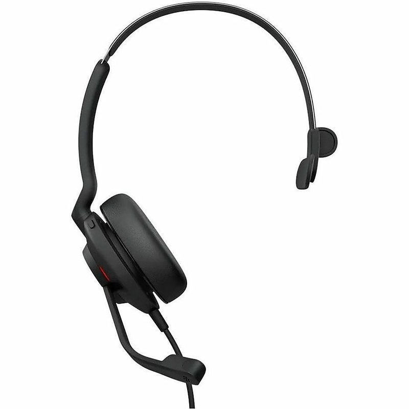 Jabra Evolve2 30 SE USB-C Noise Canceling Mono Phone & Computer On-Ear Headset, UC Certified (23189-889-879-01) image 1