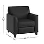Flash Furniture Hercules Diplomat Series LeatherSoft Guest Chair, Black (BT8271BK)~#|#~617329C3-760A-49CE-A993BA342BF27C40_sc7