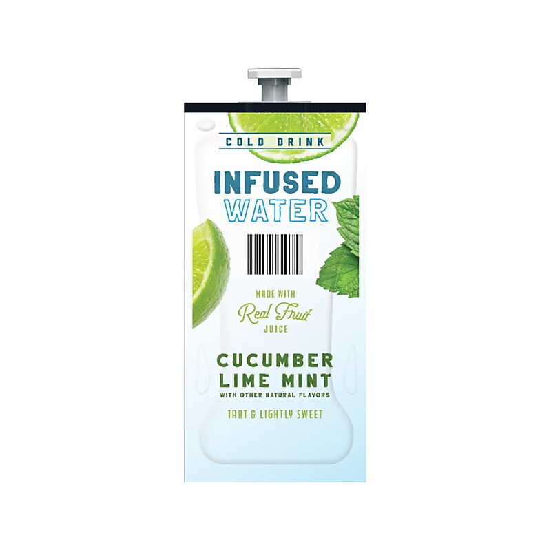 Lavazza Cucumber Lime Mint Infused Water, Flavia Freshpacks, 100/Carton (48051) image 1