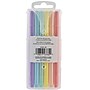 Marvy Uchida LePen Felt Pen, Micro Fine Point, 0.3mm, Assorted Pastel Inks, 6 Pens/Pack, 2 Packs/Bundle (UCH43006P-2)~#|#~617D2A58-B08C-436F-96AE357D2086CBFB_sc7