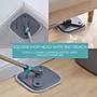 True & Tidy TrueClean Microfiber Spin Mop & Bucket Kit, Gray/Teal (SPIN-800 GRAY)~#|#~6181BBD1-ABE5-41ED-A6C976953856408D_sc7