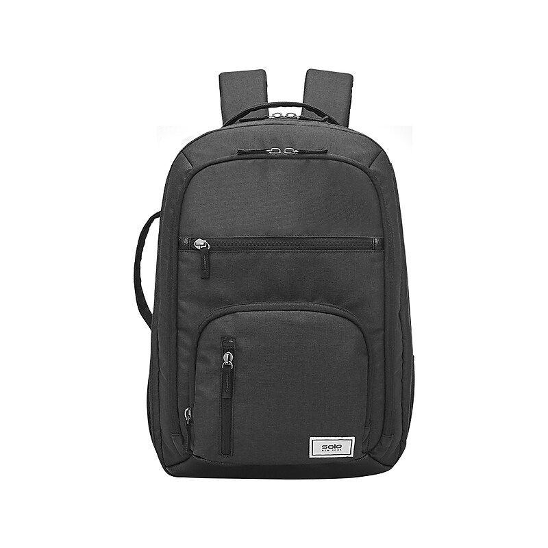 Solo New York Grand Travel Laptop Backpack, Large, Black (UBN780-4) image 1