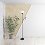 Creekwood Home Essentix 71.5" Black Metal 2 Light Mother Daughter Floor Lamp with Round Shades (CWF-3000-BK)~#|#~618730EB-5D22-43E1-9C6B9A809C3A79DC_sc7
