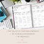 2026 Global Printed Products 8.5" x 11" Weekly & Monthly Planner, Paperboard Cover, Pastel Peacock (ESPROCY26851161)~#|#~618B8990-944A-424A-974650ABC6AEC095_sc7