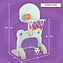 Hey! Play! 2-in-1 Basketball Hoop and Soccer Goal, Blue (83-SH-26) ~#|#~61970177-7EEC-460D-84A7C25C7A5352C7_sc7