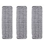 True & Tidy Reusable Microfiber 15" Wet Spray Mop Pads, Gray, 3/Pack (MP-250)~#|#~6198145A-343E-4FC2-8F15EA908F8C023D_sc7