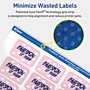 Avery TrueBlock Laser/Inkjet Multipurpose Rectangle Labels, 1" x 1.5", White, 320 Labels/Pack (94219)~#|#~619CA6CB-5A4C-4E80-A2AFDD68FA6C5444_sc7