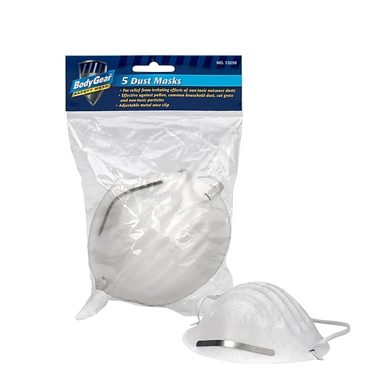 Body Gear Mask, 5/Pack (13259)~#|#~61A3B271-921B-46EF-BA3126EE27760B3D_sc7