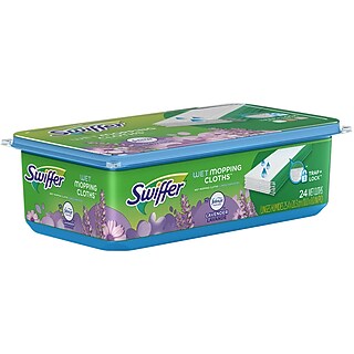 Swiffer Sweeper Dry Sweeping Microfiber Pads, Unscented, 52/Pack