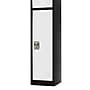 AdirOffice 72" Single Tier Black and White Storage Locker (ADI629-201-B-W)~#|#~61B315B2-73B3-4E76-90951AA7B87AF218_sc7