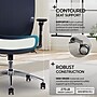 Sharper Image Flex Back Ergonomic Mesh Swivel Task Chair, Dark Blue (60118-DBLU)~#|#~61B3C724-BF97-44C2-A6B2D342B3B13DA3_sc7
