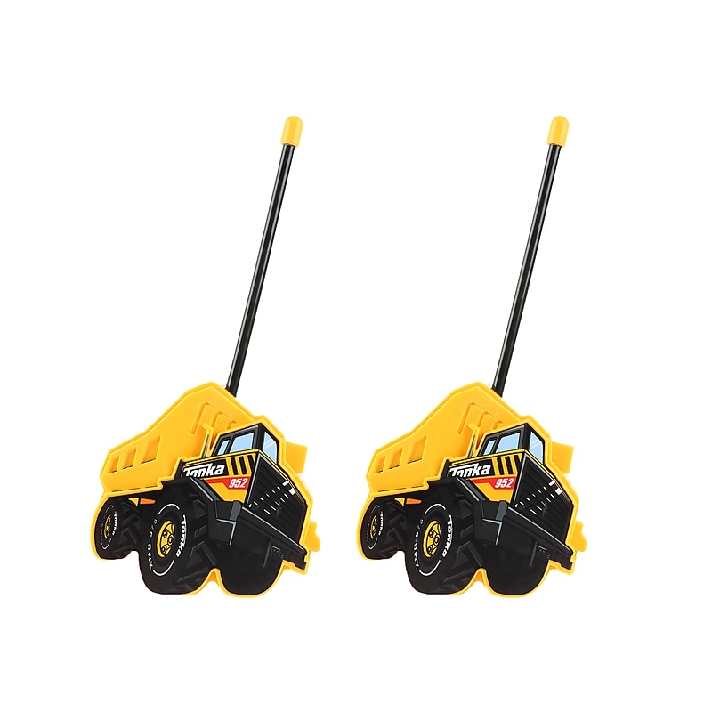 Tonka DT Molded Walkie Talkie, Yellow (WT201161-YLW) image 1