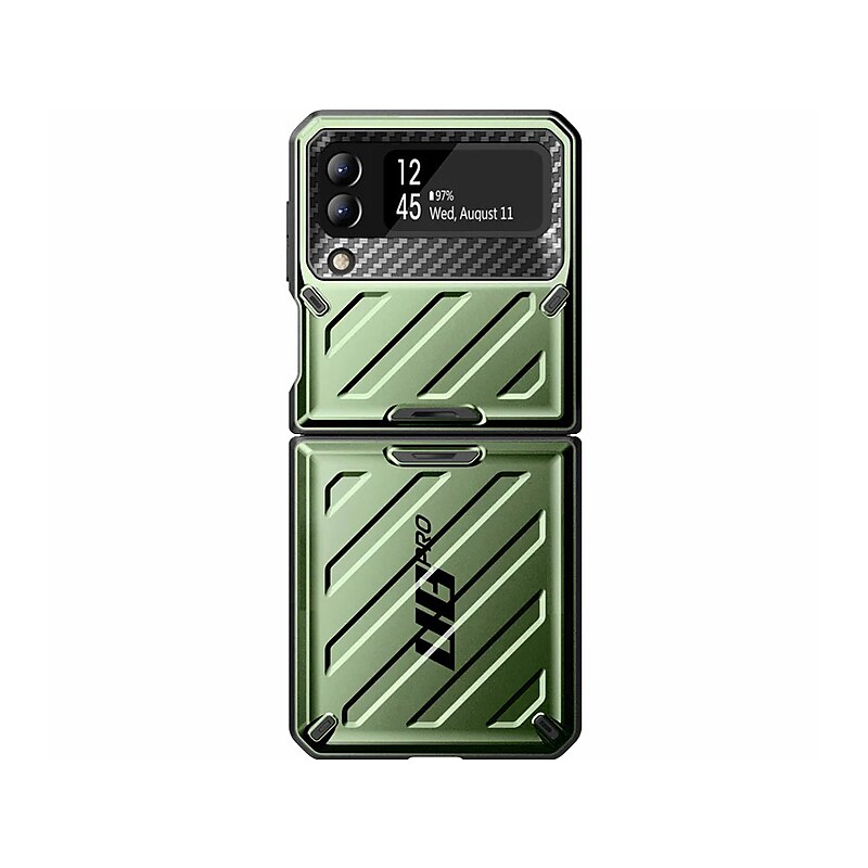SUPCASE Unicorn Beetle PRO Dark Green Rugged Case for Samsung Galaxy Z Flip4, 5G (SUP-Galaxy2022-ZFlip4-5G-UBPro-Guldan) image 1
