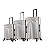 InUSA Vasty 3-Piece Hardside Spinner Carry-On Luggage Set, TSA Checkpoint Friendly, Gray (IUVASSML-GRE)~#|#~61B9D4AF-87C5-4DCA-A9D43E3DB42174B1_sc7