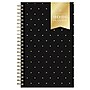 2026 Blue Sky Day Designer Swiss Dot 8" x 5" Weekly & Monthly Personal Organizer, Plastic Cover, Black (154653)~#|#~61BB6999-B906-41E9-986E70A74573B059_sc7