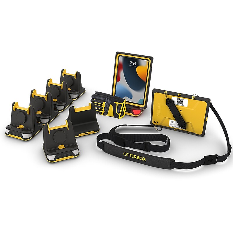 OtterBox Hardline Hand & Breakaway Shoulder Strap 67.3", Adjustable, Black (78-80855) image 1