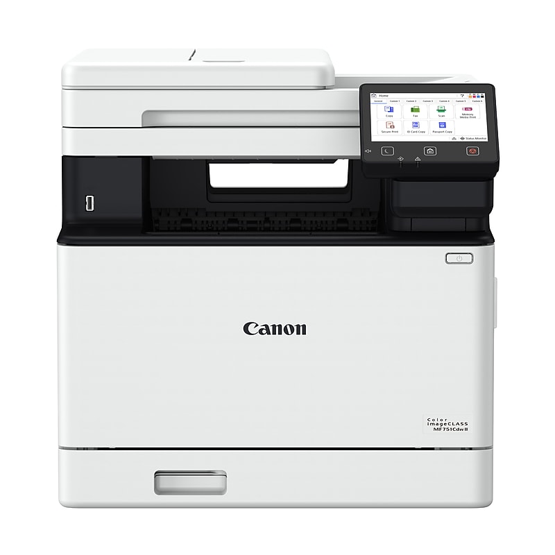 Canon imageCLASS MF751Cdw II Wireless Color All-In-One Laser Printer, Best for Office (7185C016) image 1