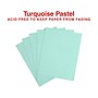 Staples Pastel 30% Recycled Color Copy Paper, 20 lbs., 8.5" x 11", Turquoise, 500 Sheets/Ream (14784)~#|#~61C15898-0F90-48E8-87E8F3179F48C7B6_sc7