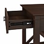 Bush Furniture Key West 20" x 20" End Table, Bing Cherry (KWT120BC-03)~#|#~61C63268-3E87-4B81-BC4FFD4F9FB44D67_sc7