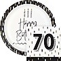 Say Hooray! Golden Wishes Birthday Props Paper Plates and Napkins Set, Multicolor, 48/Pack (DTC9506E702G)~#|#~61C8C137-FC38-487F-AF849D5265371375_sc7