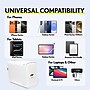 Overtime W27 65W USB-C Fast Wall Charger for Laptops and Phones with GaN 3 Technology, White (OCW27WH)~#|#~61C95A02-B8A3-4C61-BEC0AB6818BBE124_sc7