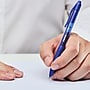 Staples Aura Retractable Gel Pens, Fine Point, Blue Ink, Dozen (50365)~#|#~61D10B4F-623B-4199-AC5FA596FEB12359_sc7
