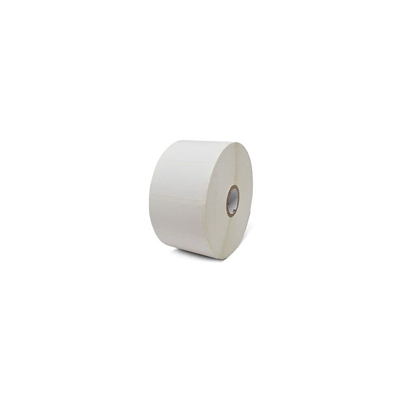 Zebra Technologies PolyPro 4000D Thermal Transfer Labels, 1 1/4" x 2 1/4", White, 2000/Roll, 6 Rolls/Box (10010063) image 1