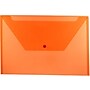 JAM Paper Premium Plastic Document File, 1 Pocket, Legal, Orange, 3/Pack (219S0orx3)~#|#~61D43BC6-136E-4B05-918309B36BBB9F0D_sc7