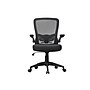 Boss Flip Arm Ergonomic Mesh/Fabric Swivel Task Chair, Black (B6366BK-BK)~#|#~61E0C06C-95B8-4F57-BA3888DD8BE21BF4_sc7