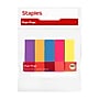 Staples Stickies Page Flags, 0.5" Wide, Assorted Colors, 500/Pack (19674)~#|#~61E22264-FFFA-4DD0-86AE1ECFB78F2875_sc7