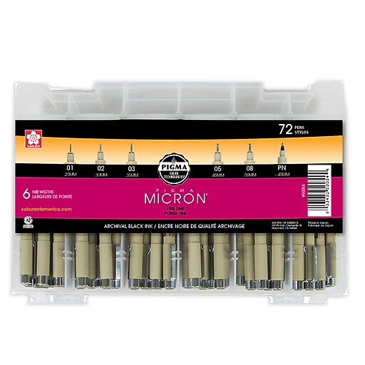 Pigma Micron Pigma Sakura MICRON 05. 2pcs Gris Et 2pcs Noir