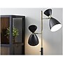 Adesso Oscar 68" Antique Brass/Black Metal Floor Lamp with 2 Cone Shades (4285-01)~#|#~61E3DD24-DCE0-4E12-90D56FAC8C24CD4E_sc7