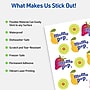 Avery Printable Vinyl Rectangle Multipurpose Labels, 8-1/2" x 11", White, 7/Pack (19479398863)~#|#~61E94B8C-6F49-44A9-8D6B5A93694B337E_sc7