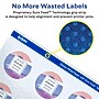 Avery Laser/Inkjet Round Multipurpose Labels, 2" Dia., Glossy White, 1,200 Labels/Box (94501)~#|#~61EC8A89-C851-4604-B772B9C0A7F139B7_sc7