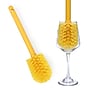 BISON LIFE 4" Polyester Goblet Cleaning Brush, Yellow, 6/Pack (BPKH-CB11-Y-6)~#|#~61ED4075-903D-401E-B62A80271D3722C0_sc7