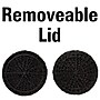 Household Essentials Handwoven Water Hyacinth Barrel Wicker Storage Basket Side Table, Black (ML-4230)~#|#~61F14F97-CE88-4D8F-891D1FC1516D10EA_sc7