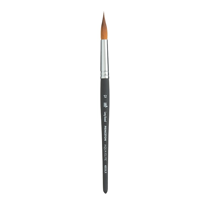 Princeton Aqua Elite Watercolor Synthetic Long Round Brush (PBXP4850LR12) image 1