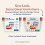 bentgo Easyboxes Snack Bento Box Set, 4-Compartment, Classic Colors, 16 oz. (BEBSNK-CL)~#|#~61FF4287-4F51-4EB7-92759365FCE54DE0_sc7